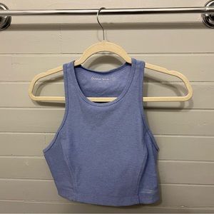 Outdoor Voices Lavender crop tank top sports bra size XL